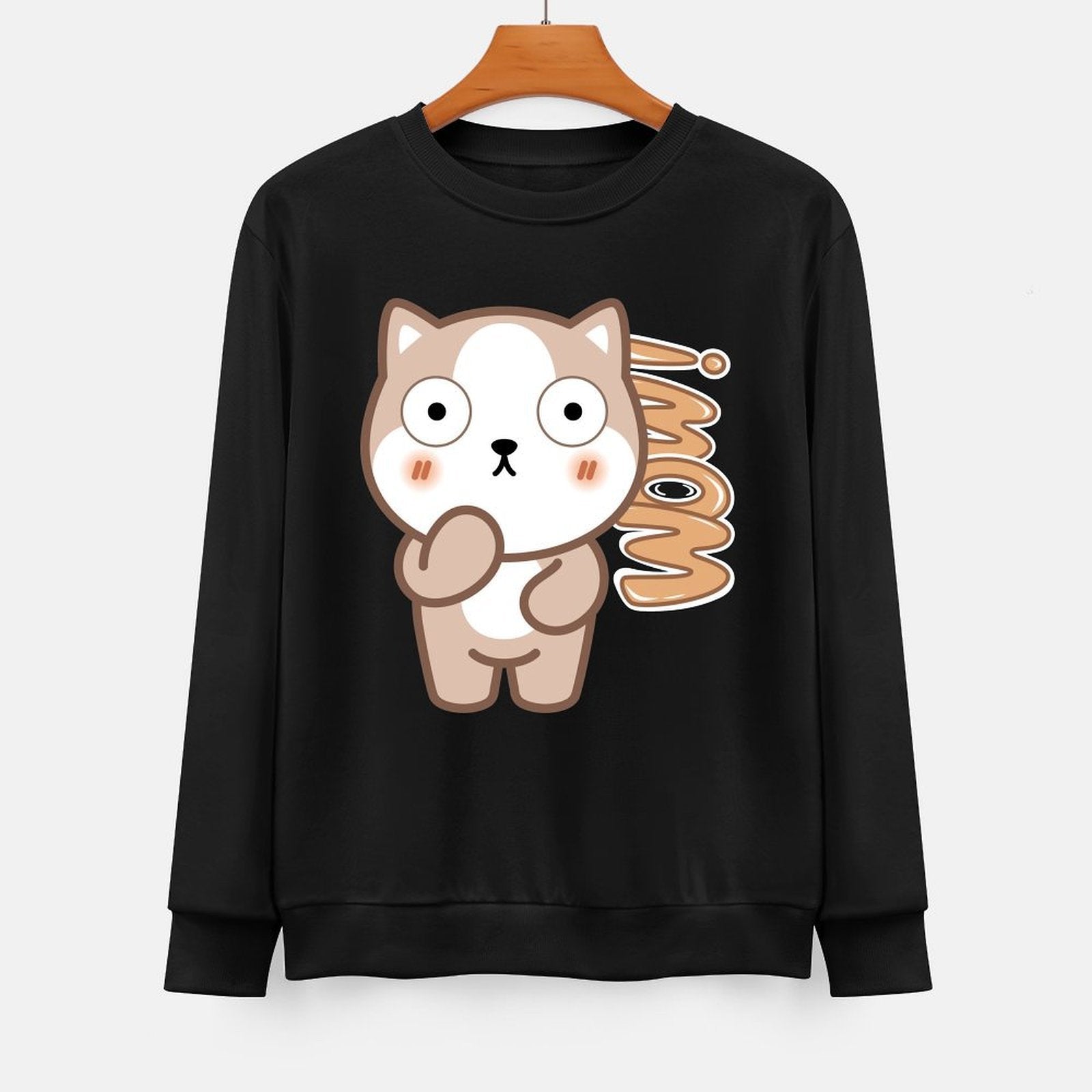 Front Patterned Long Sleeve TopDesign-Your-Own Made-to-Order